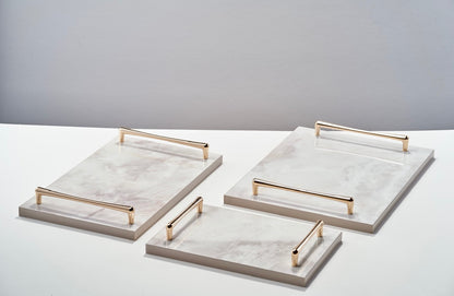 Tray Gold Handles