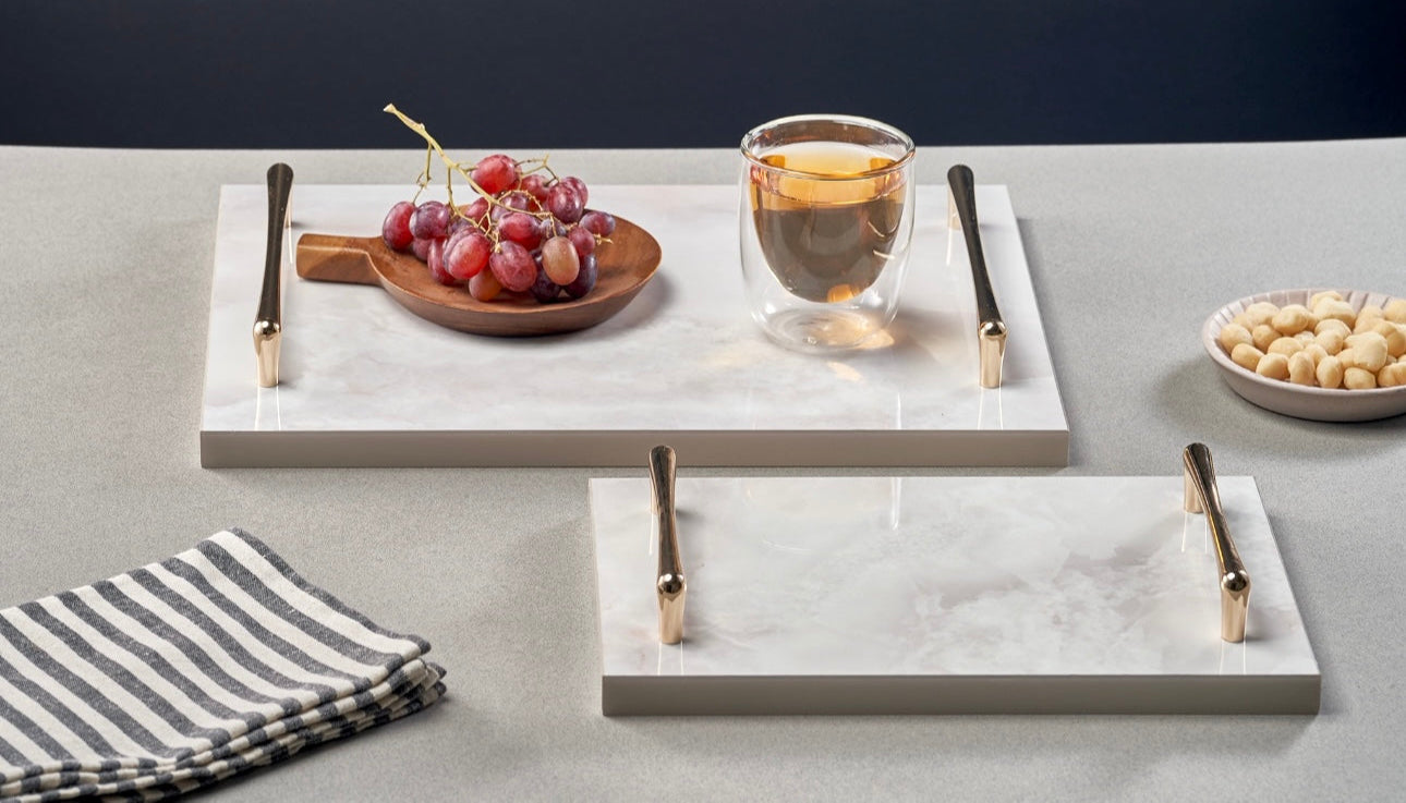Tray Gold Handles