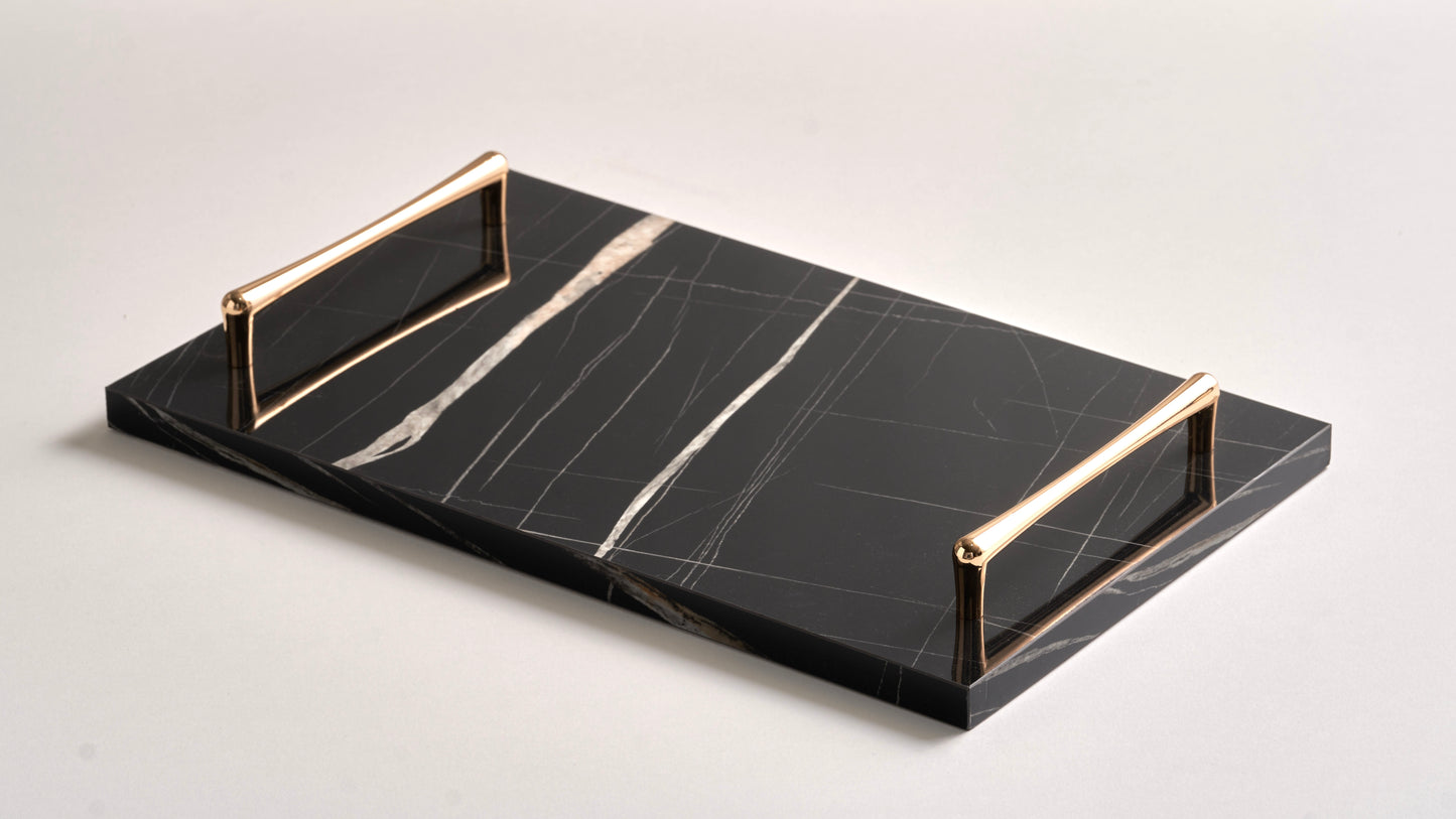 Tray Gold Handles
