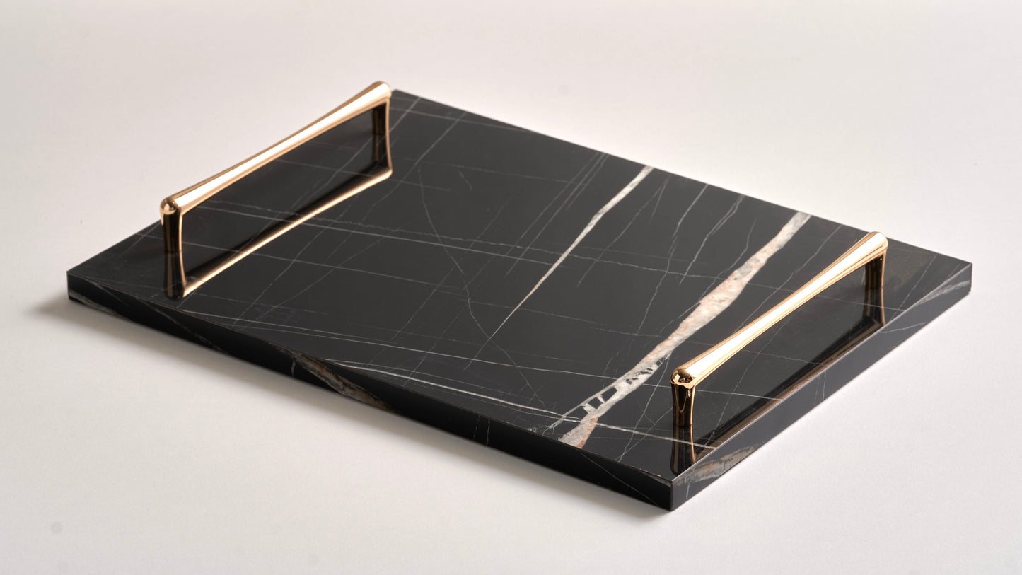 Tray Gold Handles