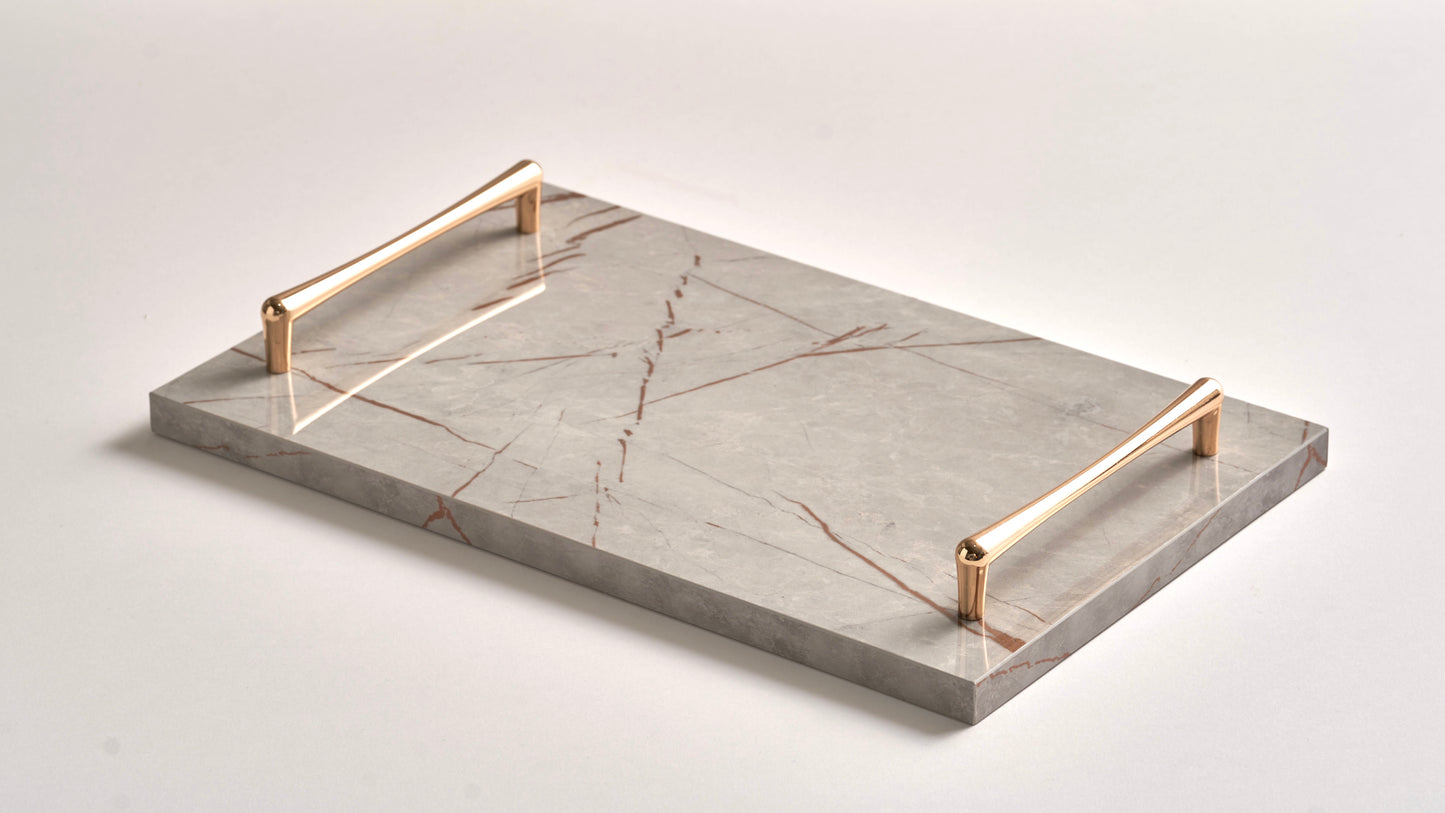 Tray Gold Handles