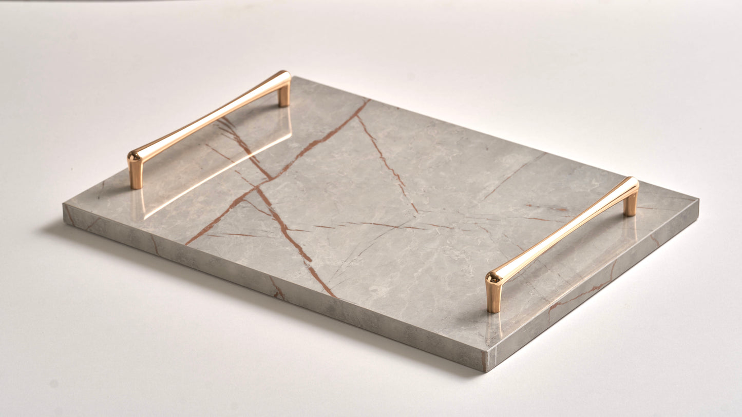Tray Gold Handles