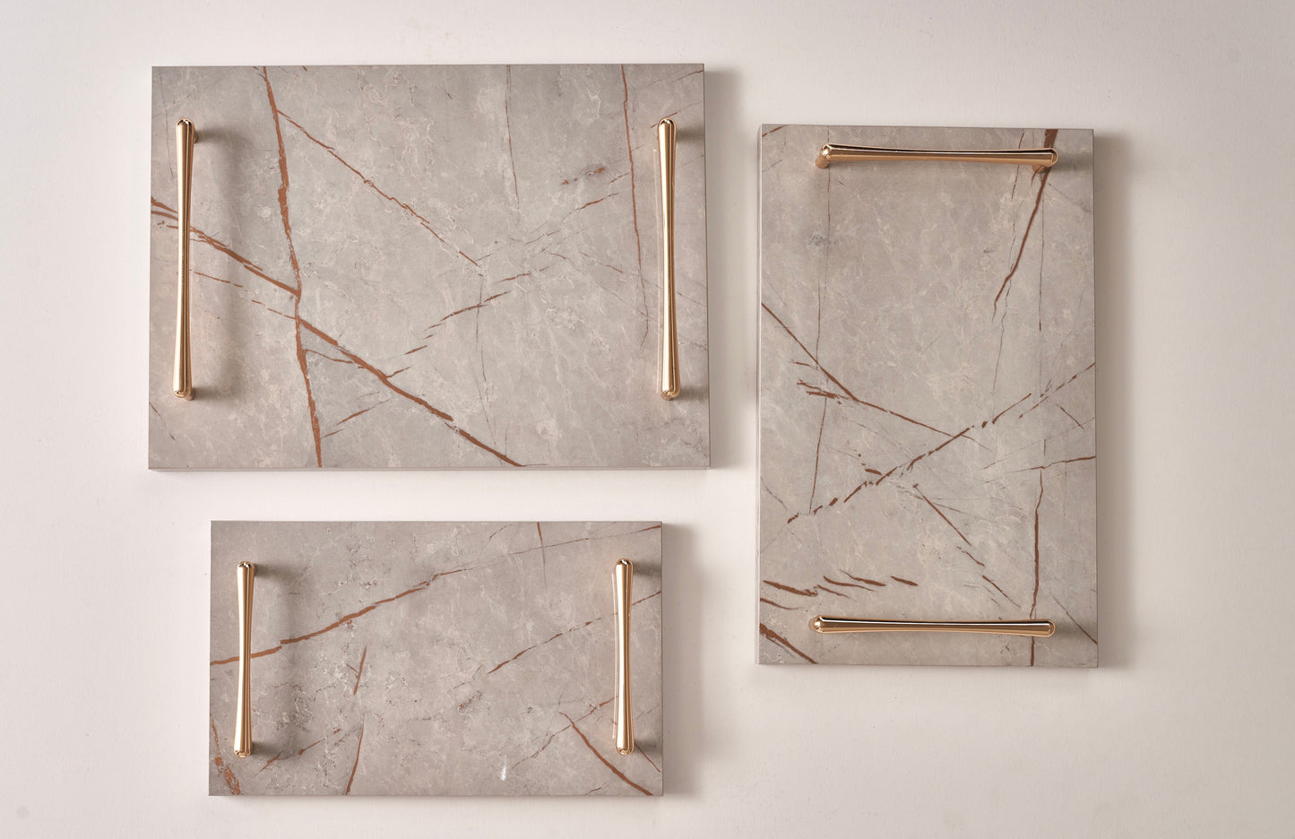 Tray Gold Handles